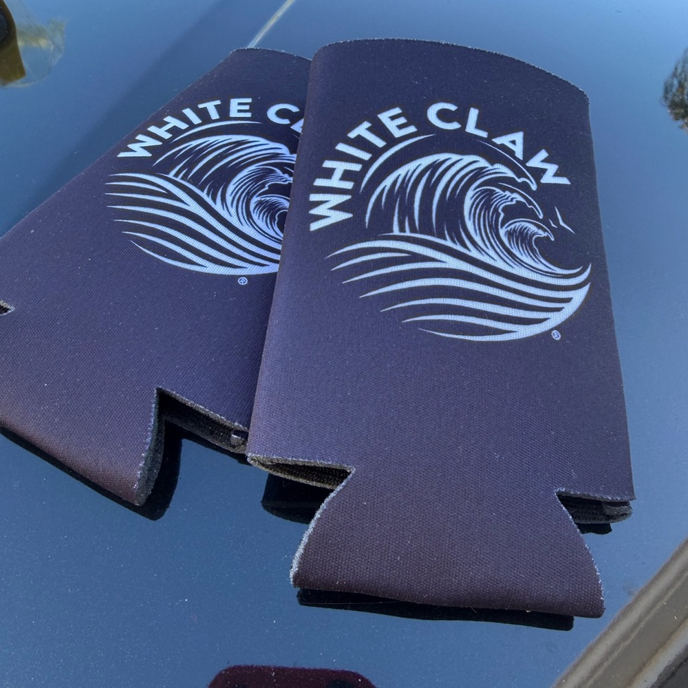 White Claw Black Can Cooler Set
